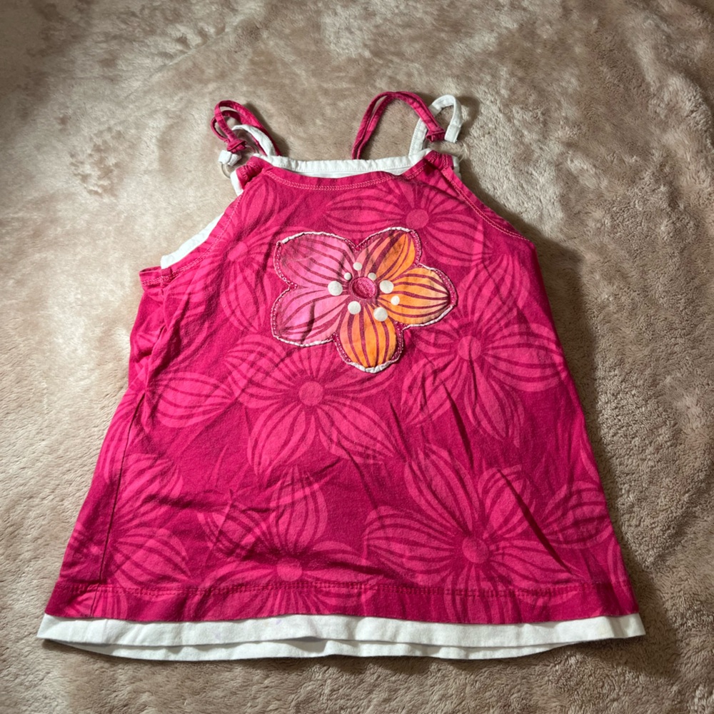 Faded Glory Pink Floral Camisole for Kids